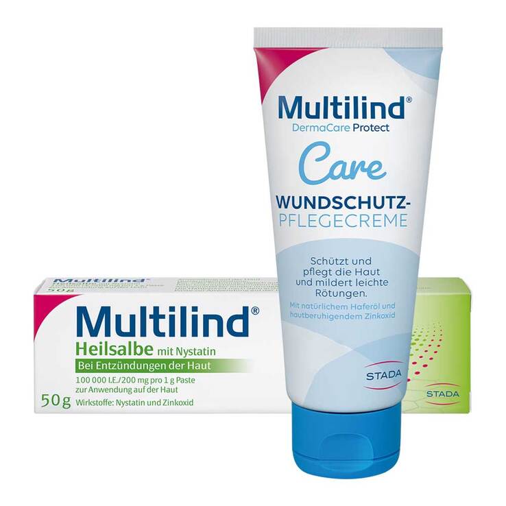 Multilind Heilsalbe und Dermacare Creme Vorteilsset, 1 St