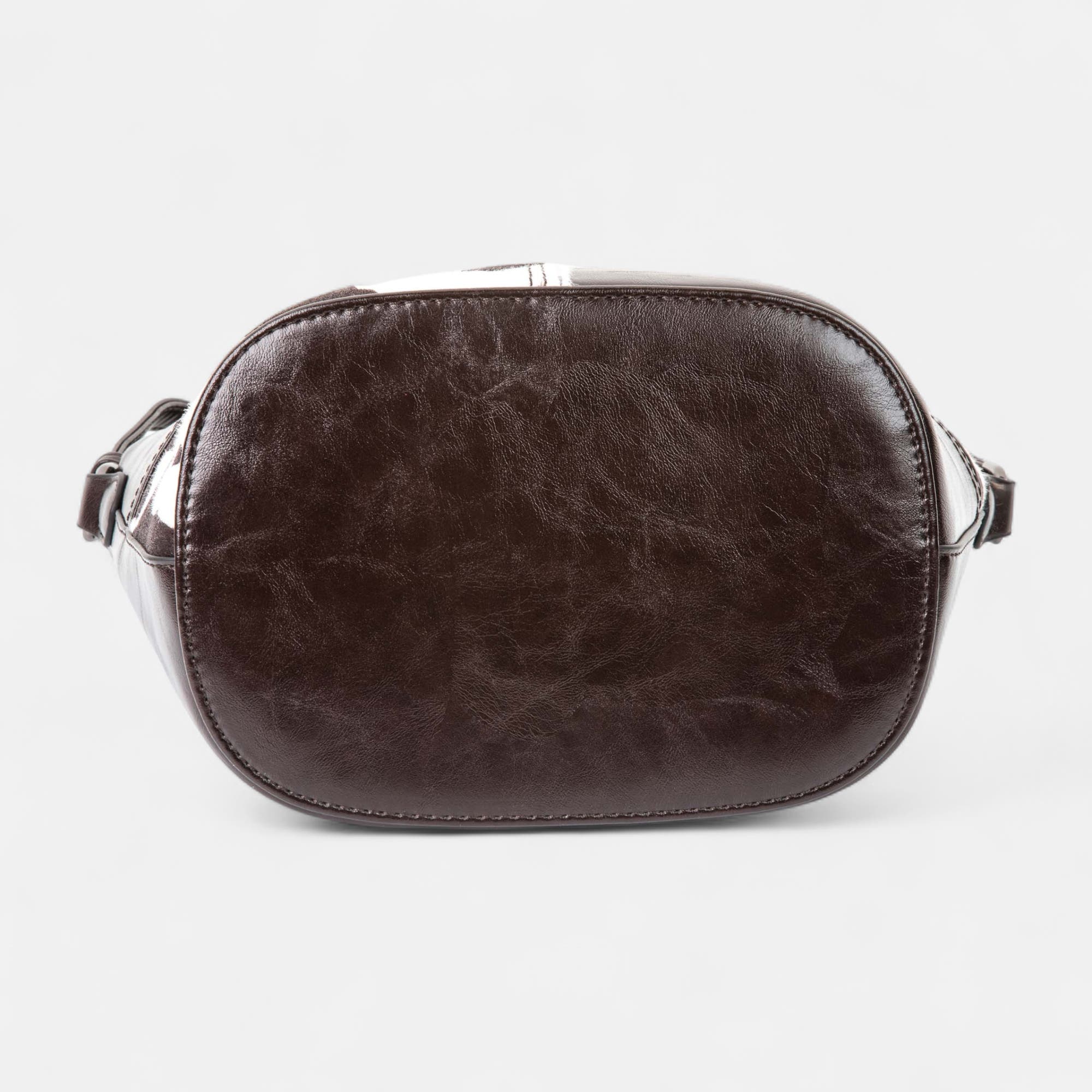 Sac bandoulière marron