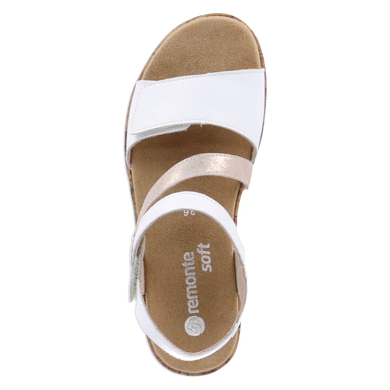 Remonte Sandalen - weiss kombi