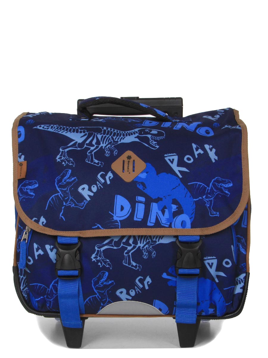 Cartable À roulettes Snowball Dino 38 cm