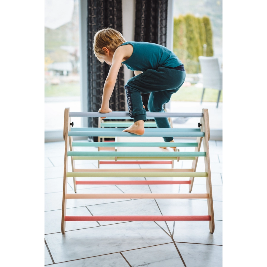 tiSsi® Pikler-Dreieck Pastell bunt