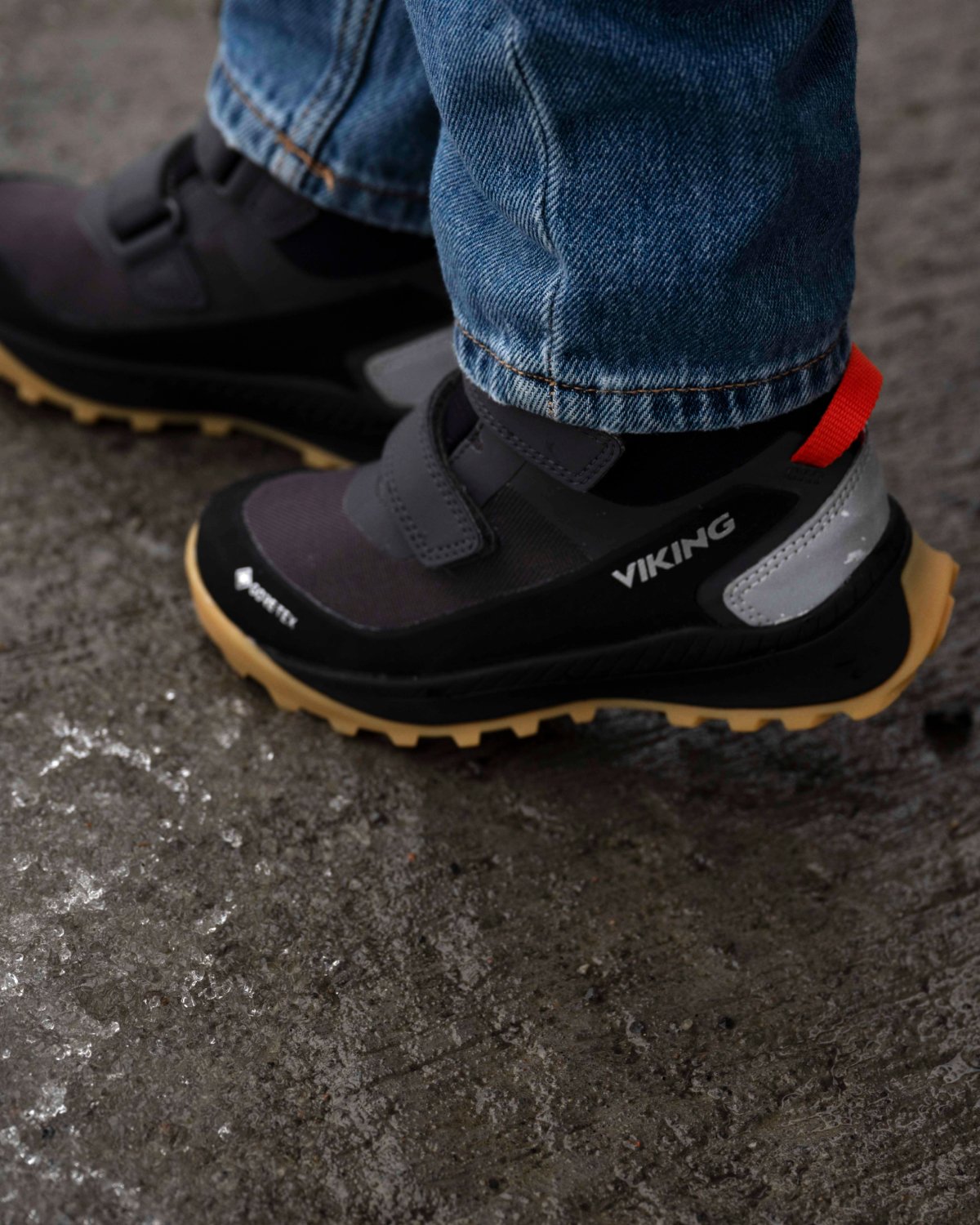 Viking Goretex Overgangssko m/ Ekstremt Godt Grep | Expower Mid GTX 2V