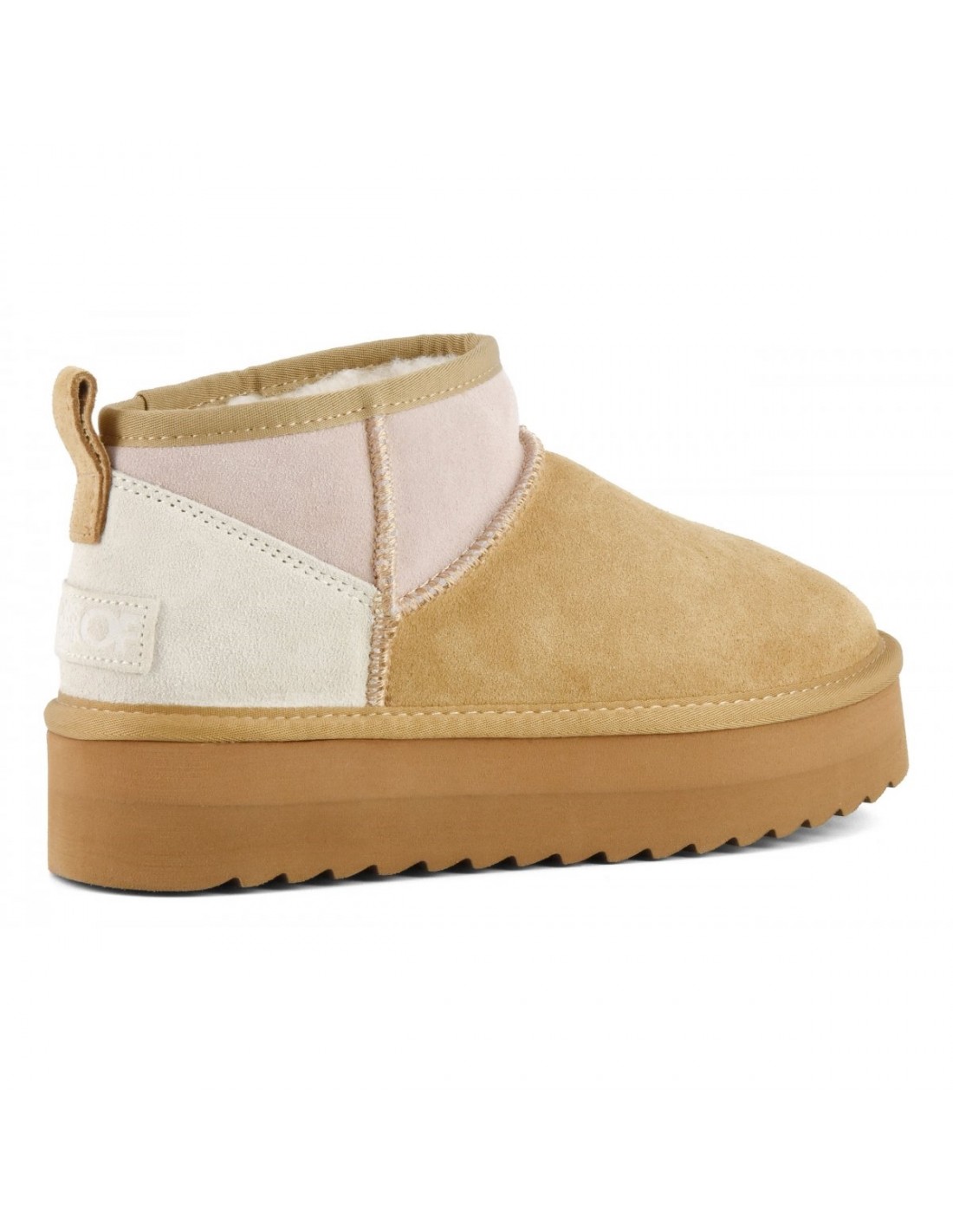 colors of california boots femme platform winter boot suede mix