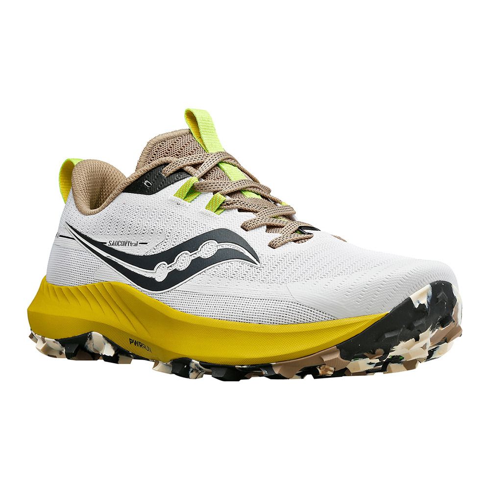 Saucony PEREGRINE 13 - Chaussures trail Homme fog/clay