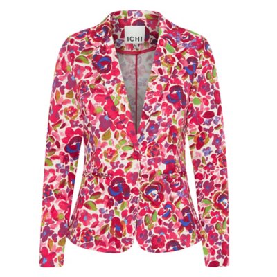 Blazer femme Ihkate Print Bl18 ICHI