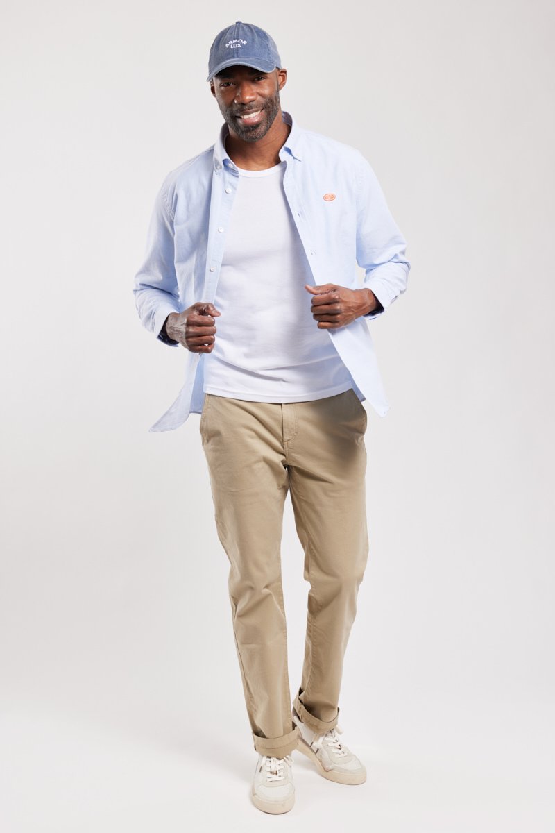 Chemise coupe droite Héritage - coton