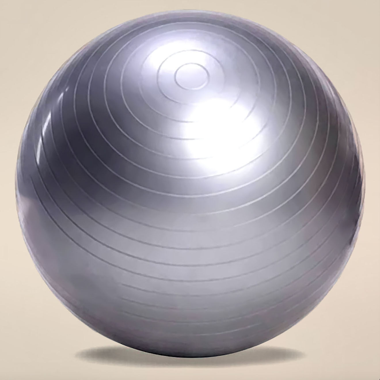 Onamaste Ballon de gym gris - D.65 cm