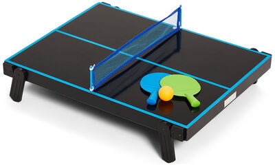 Pinepeak Spillbord 4-i-1, Neon/Svart