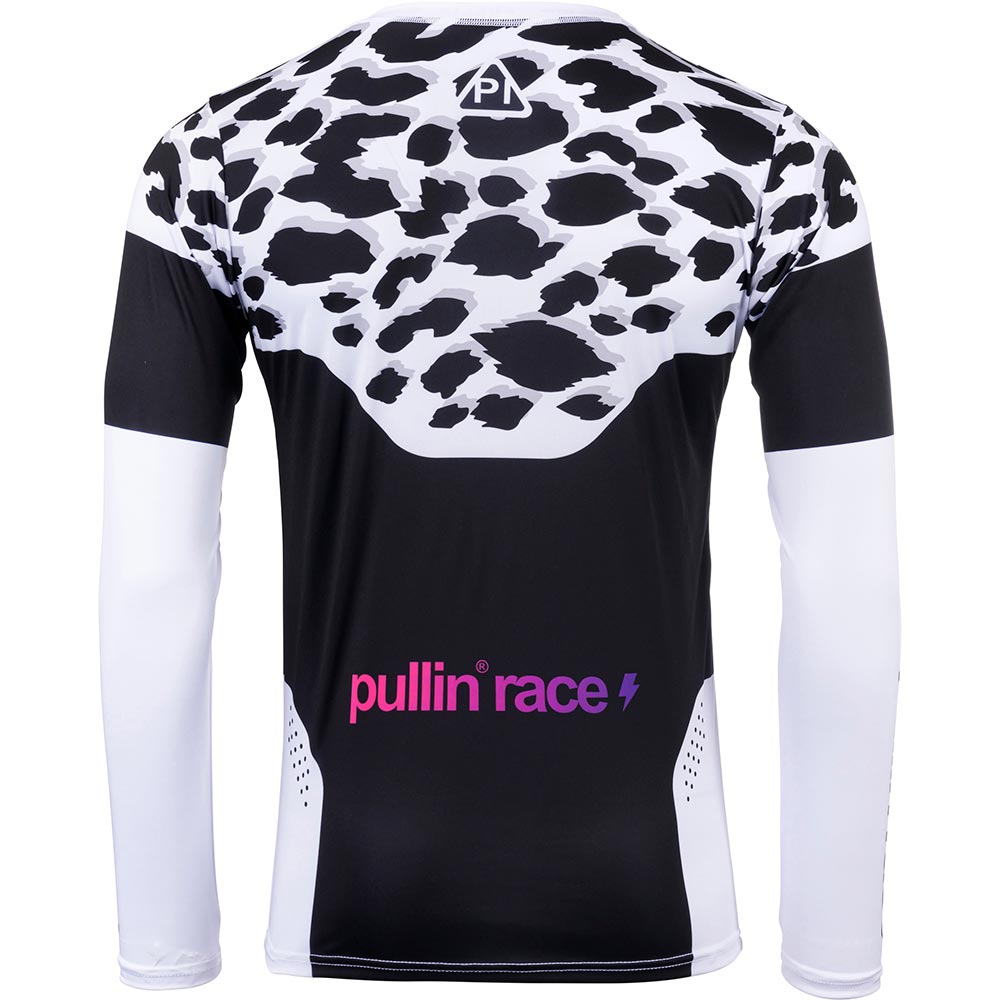 pull-in - Maillot enfant Race Kid Snow Blanc / Noir / Rose