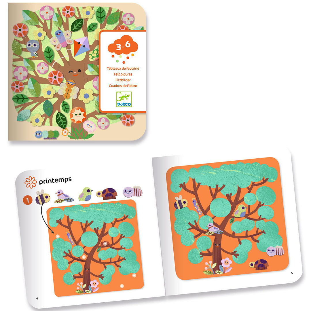 djeco knutselset through the seasons