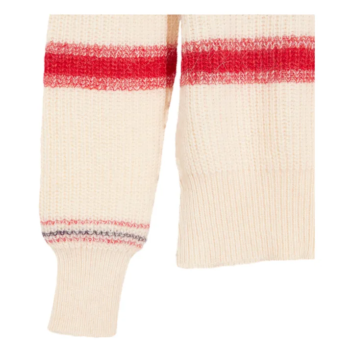 Bellerose Pull Diosy Rayures | Ecru