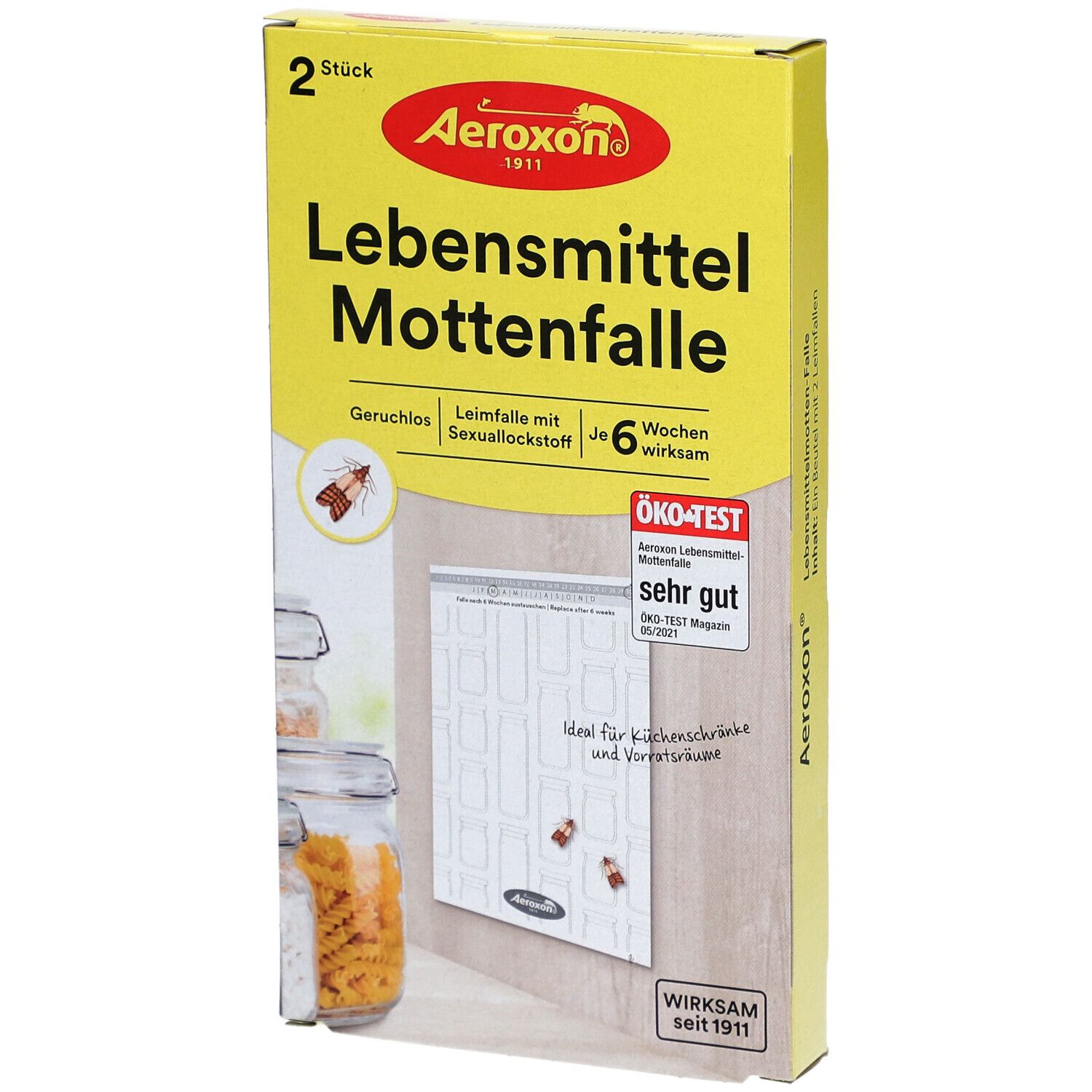 Aeroxon® Lebensmittelmotten-Falle Gegen Motten