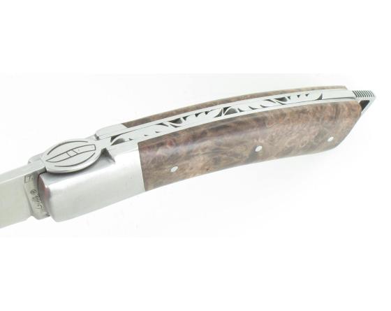 Le Thiers Gentleman Erable Stabilisé Couteau de Poche - Laguiole par Fontenille Pataud