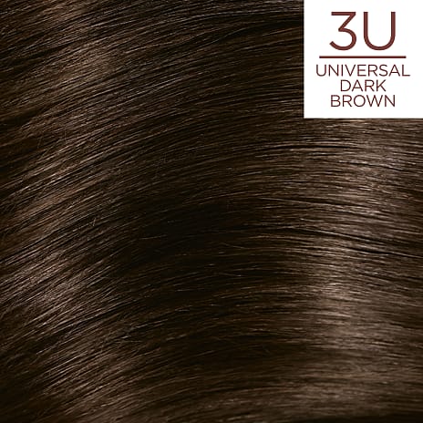 Permanent hårfarve 3U Dark Brown