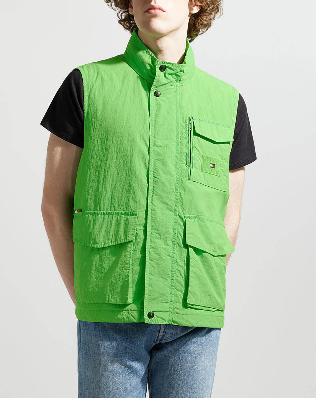 Tommy Hilfiger Blouson sans manches Sail vert vif
