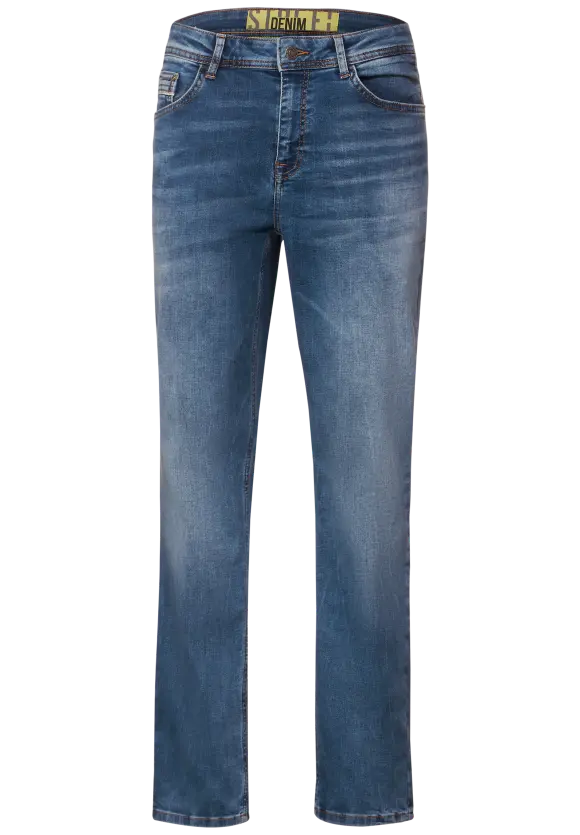 Regular Fit Jeans - indigo blue wash