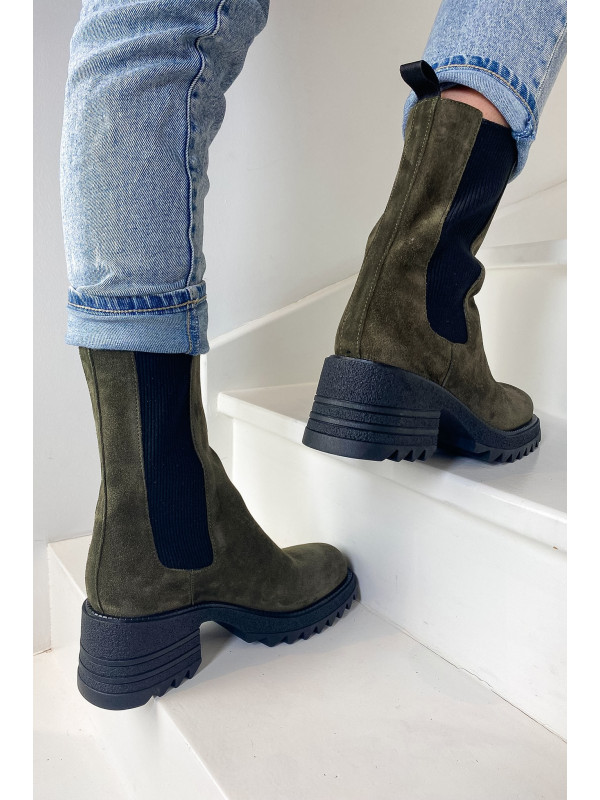 Semerdjian - Bottines MU547M3 Kaki