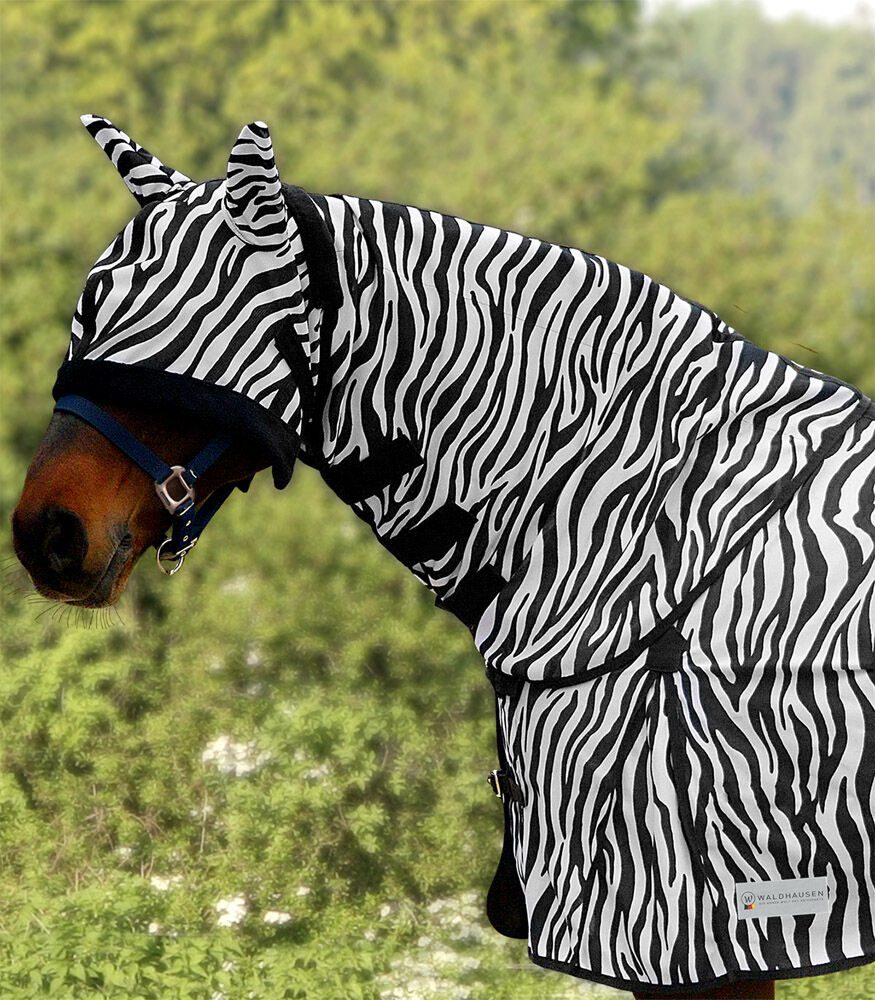 Waldhausen Halsstuk - Vliegendeken - Zebra - Zebra - Cob