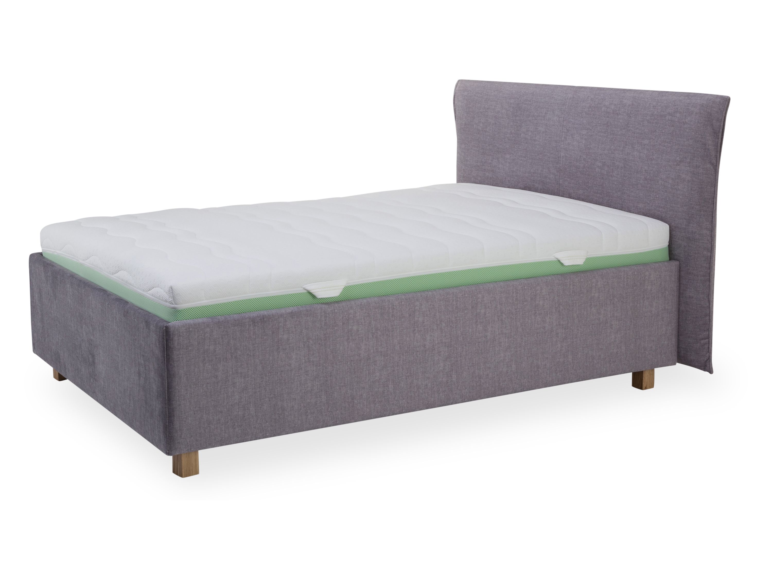 Polsterbett SCHLARAFFIA INSIDE 120X200 H2 anthracite