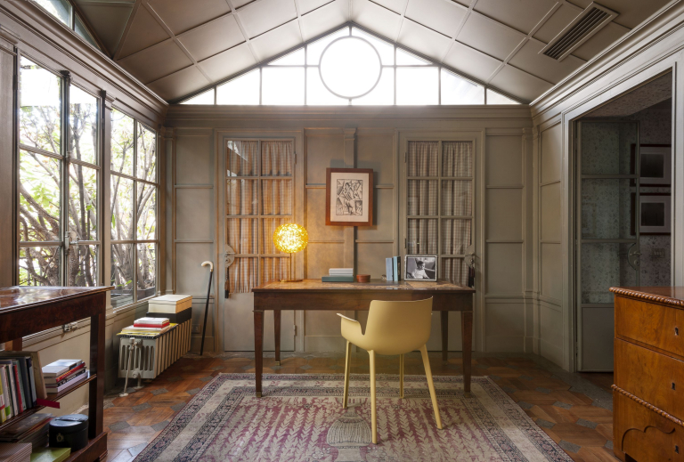 Kartell Piuma stoel saliegroen