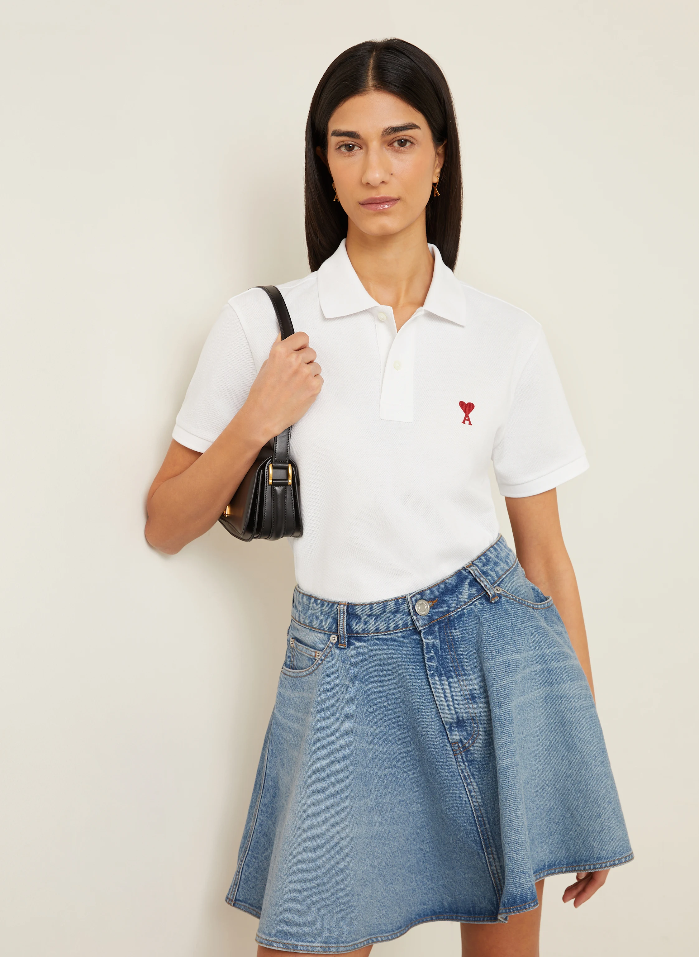 AMI PARIS Piqué-Poloshirt