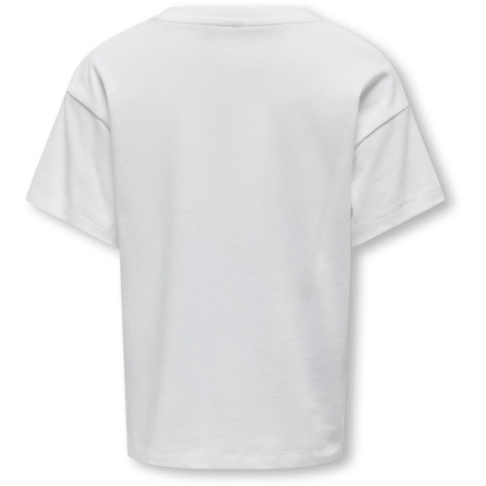 Køb kids ONLY Bright White Cilla Boxy T-Shirt