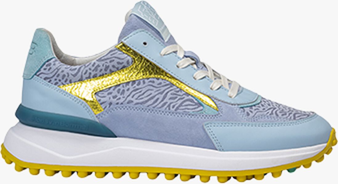 FLORIS VAN BOMMEL blauwe floris van bommel lage sneakers sfw-10099