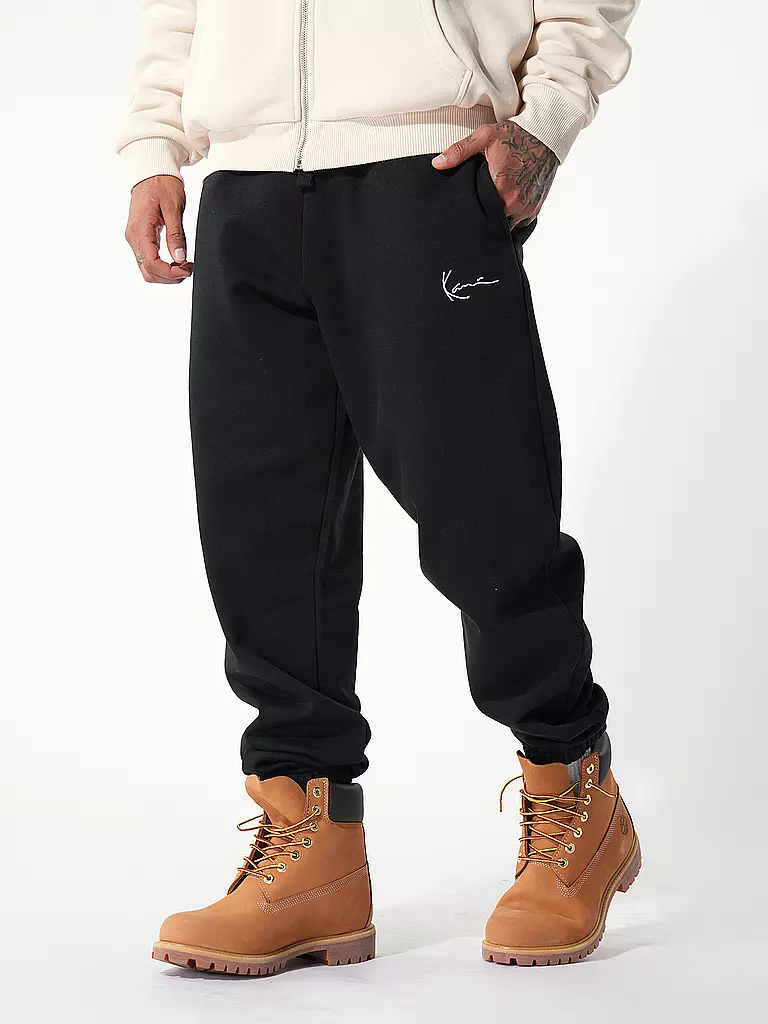 KARL KANI Jogginghose  schwarz