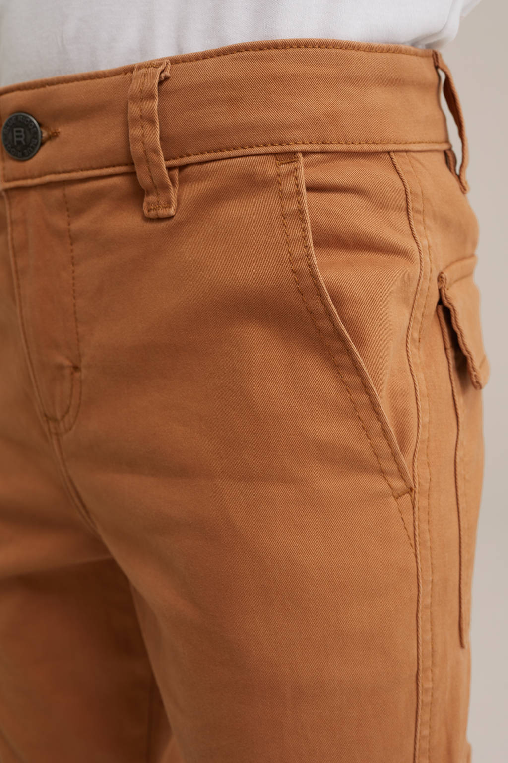 WE Fashion slim cargo broek