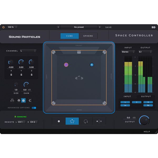 Sound Particles Space Controller Standard