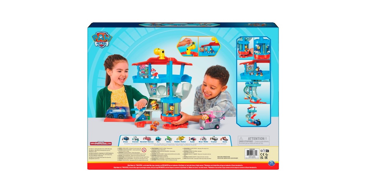 Spin MasterPaw Patrol - Lookout Tower Hoofdkwartier speelset Decors