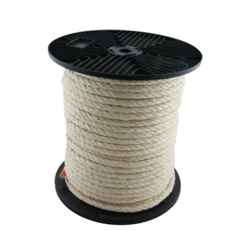 Ledent sisaltouw gedraaid 8 mm per meter