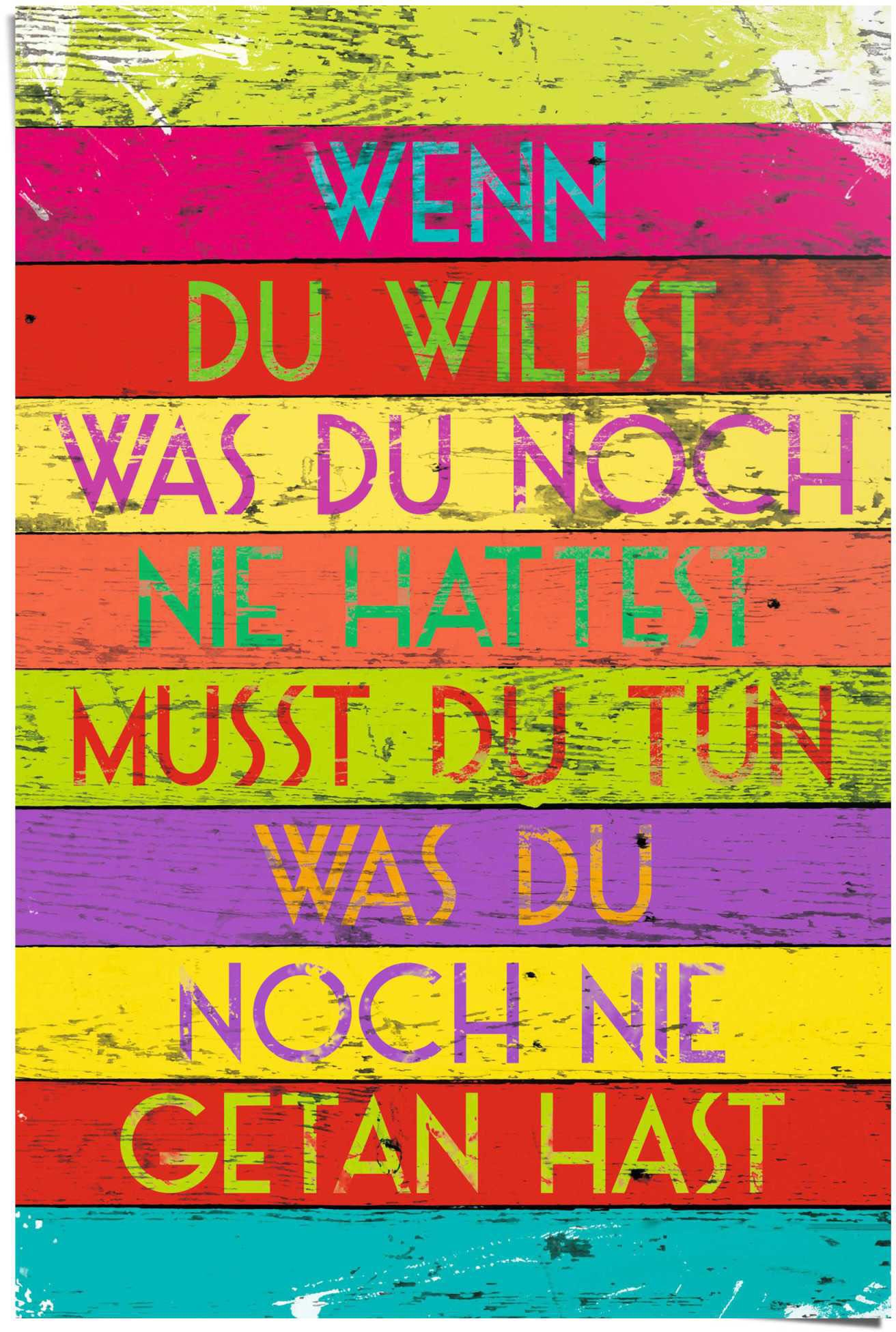Reinders! Poster »Wenn du willst« 1 Stk. tlg.