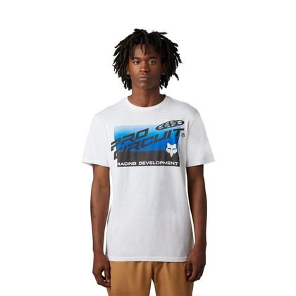 T-Shirt manches courtes Fox FOYL PRO CIRCUIT - Blanc