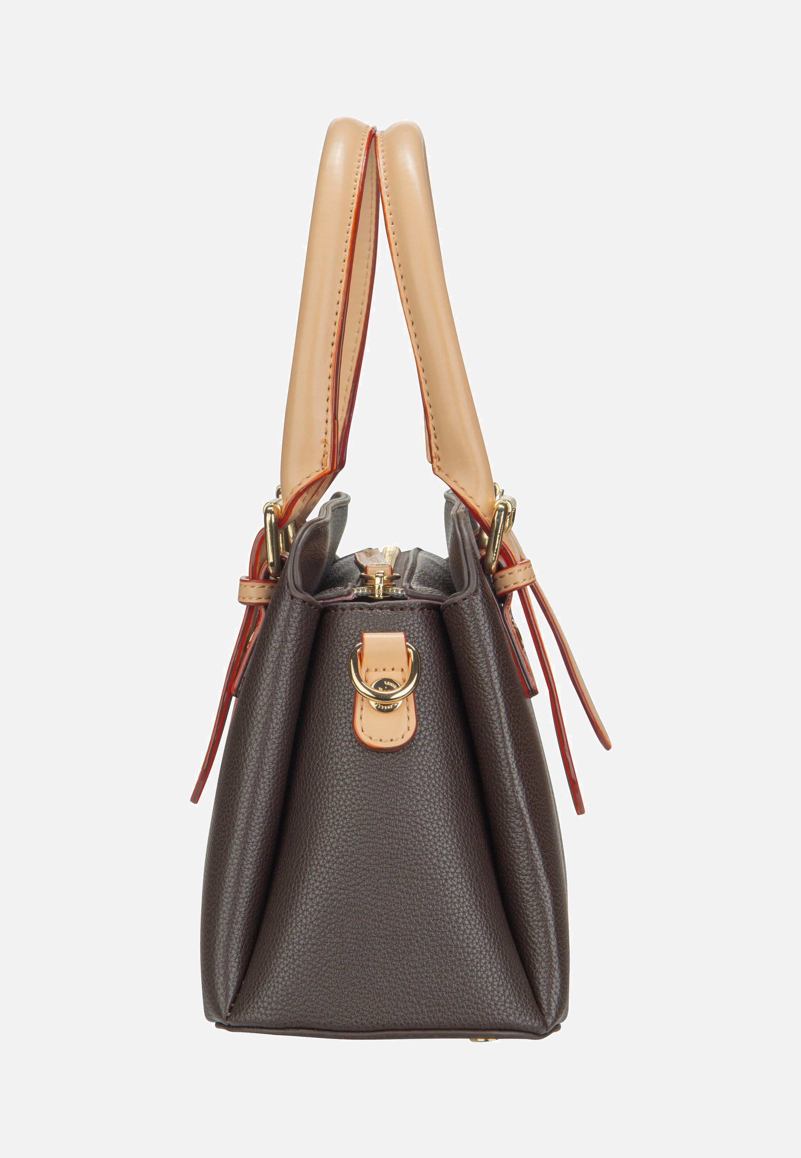 Ella Bowling Bag S Dunkelbraun - Bowling Bag