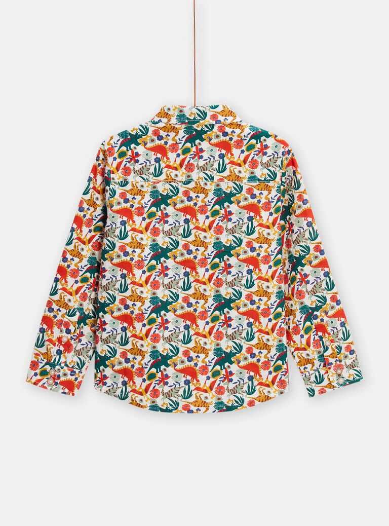 Chemise imprimé dinosaure pour garçon
