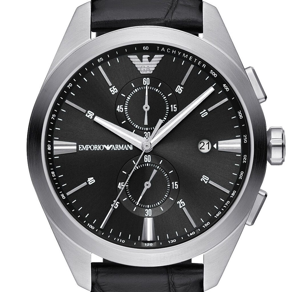 Montre Emporio Armani Noir