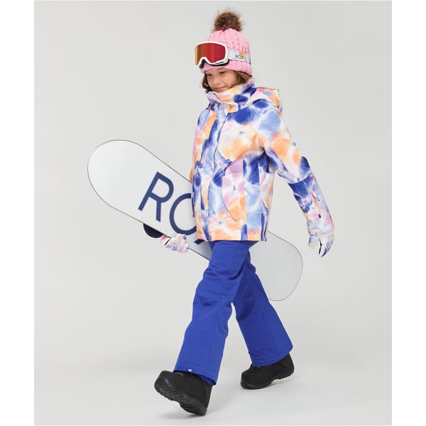 Veste de ski ROXY JETTY GIRL JK SNJT BRIGHT WHITE PANSY PANSY RG