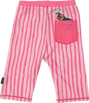 Swimpy UV-Bukser Pippi Langstrømpe, Pink
