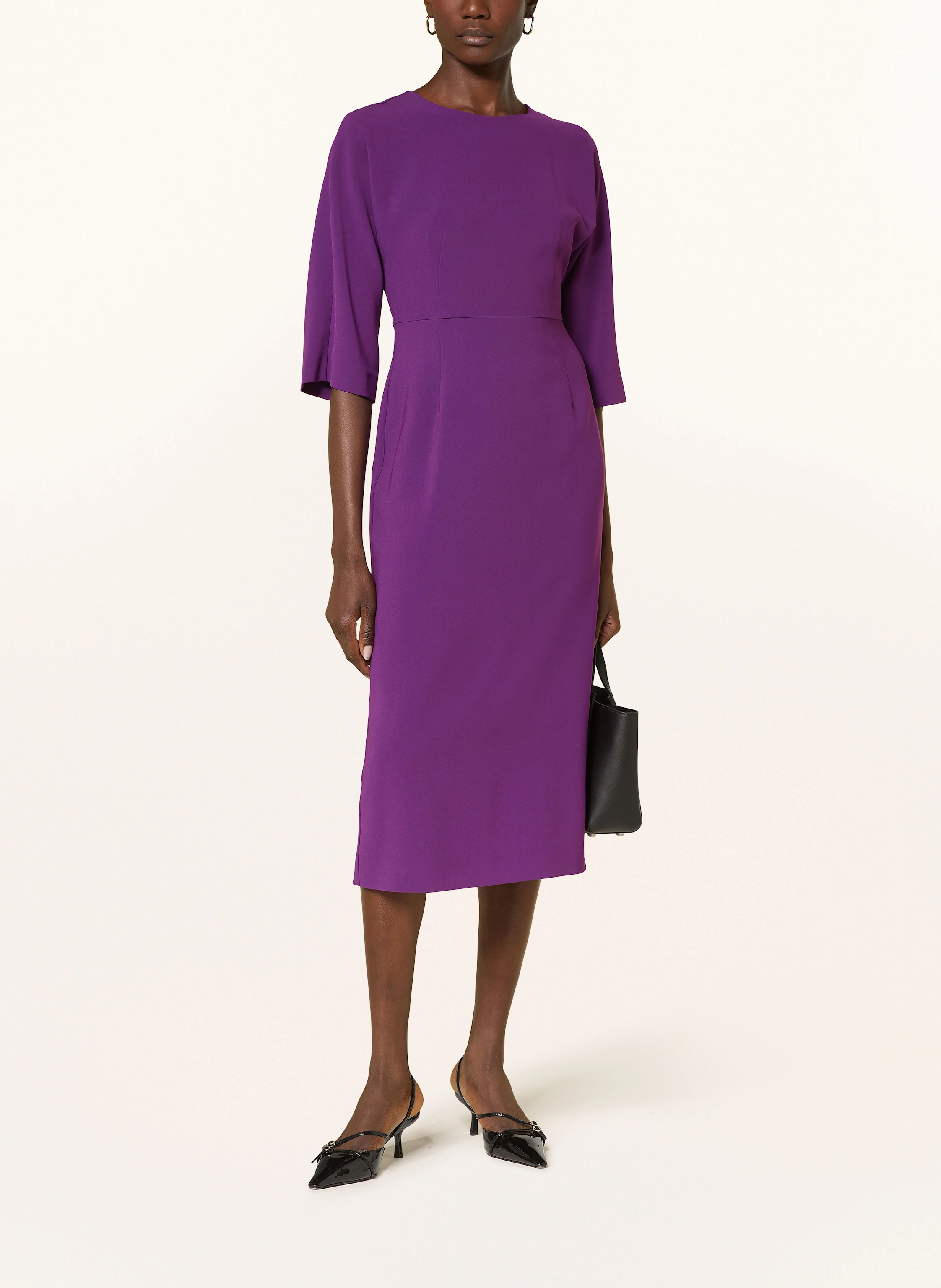 windsor. Kleid mit 3/4-Arm