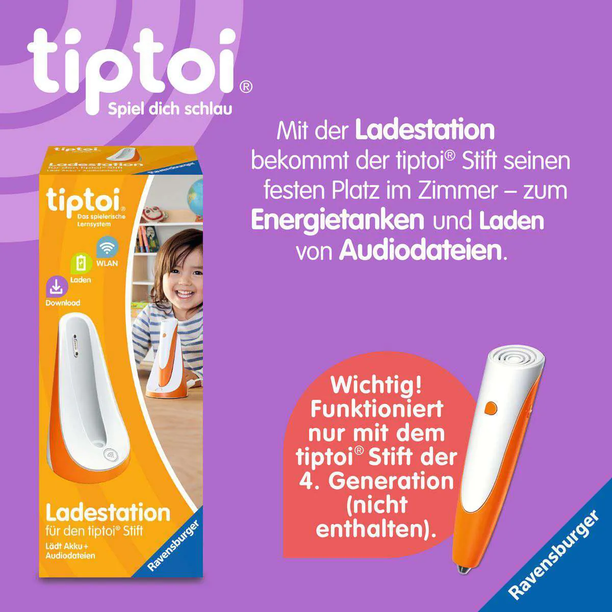 Ravensburger Spiel tiptoi® Der Stift