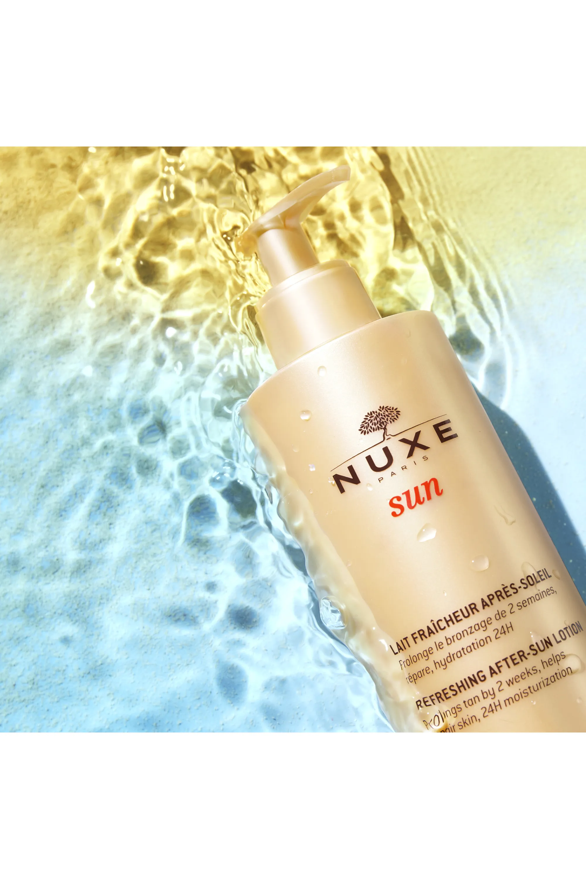 Nuxe Lait fraîcheur après-soleil visage et corps Nuxe Sun-200 ml