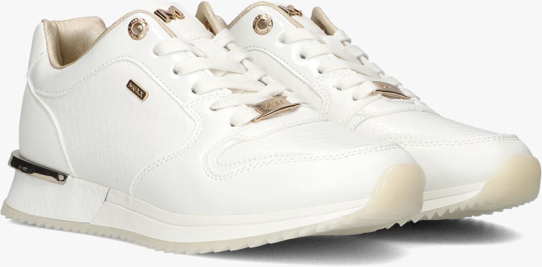 MEXX witte mexx lage sneakers fleur