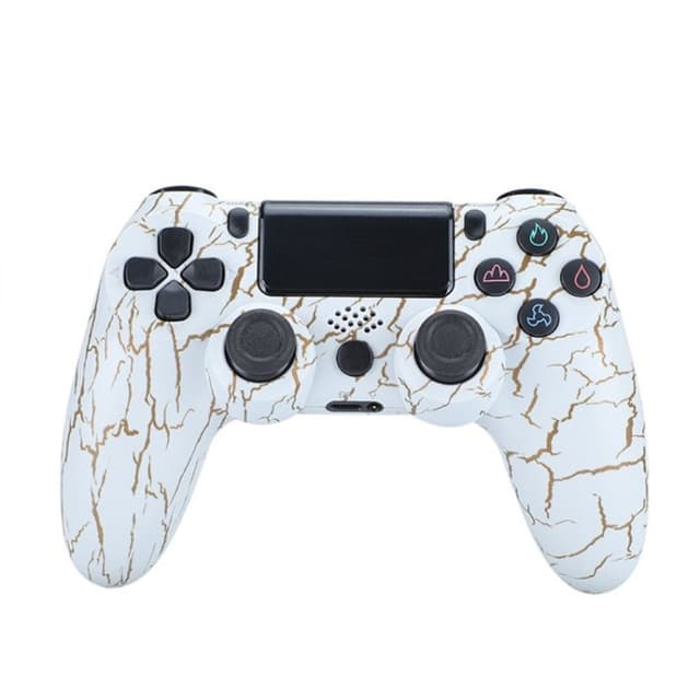 Trådløs PS4-spilcontroller med højttaler og stereoheadsetstik
