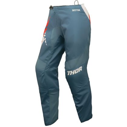 Pantalon cross Thor SECTOR SPLIT WOMEN 2024 - Bleu / Jaune