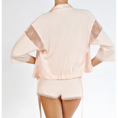 Lisca - Chaqueta boleroen flor Rosa