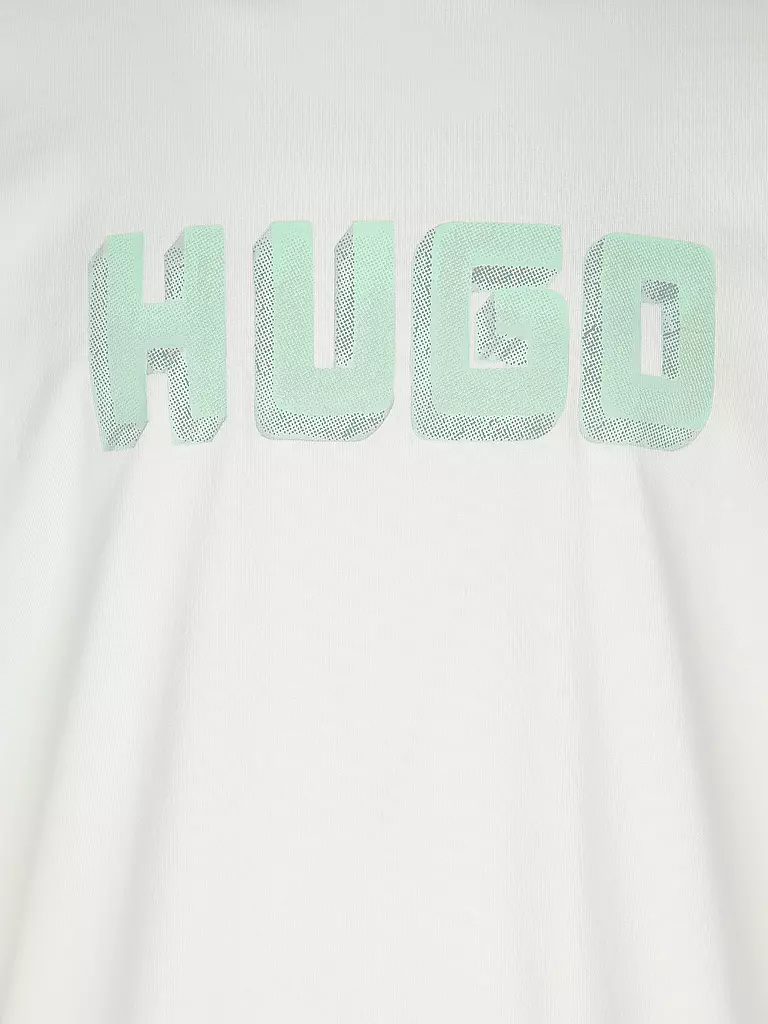 HUGO T-Shirt DAQERIO creme