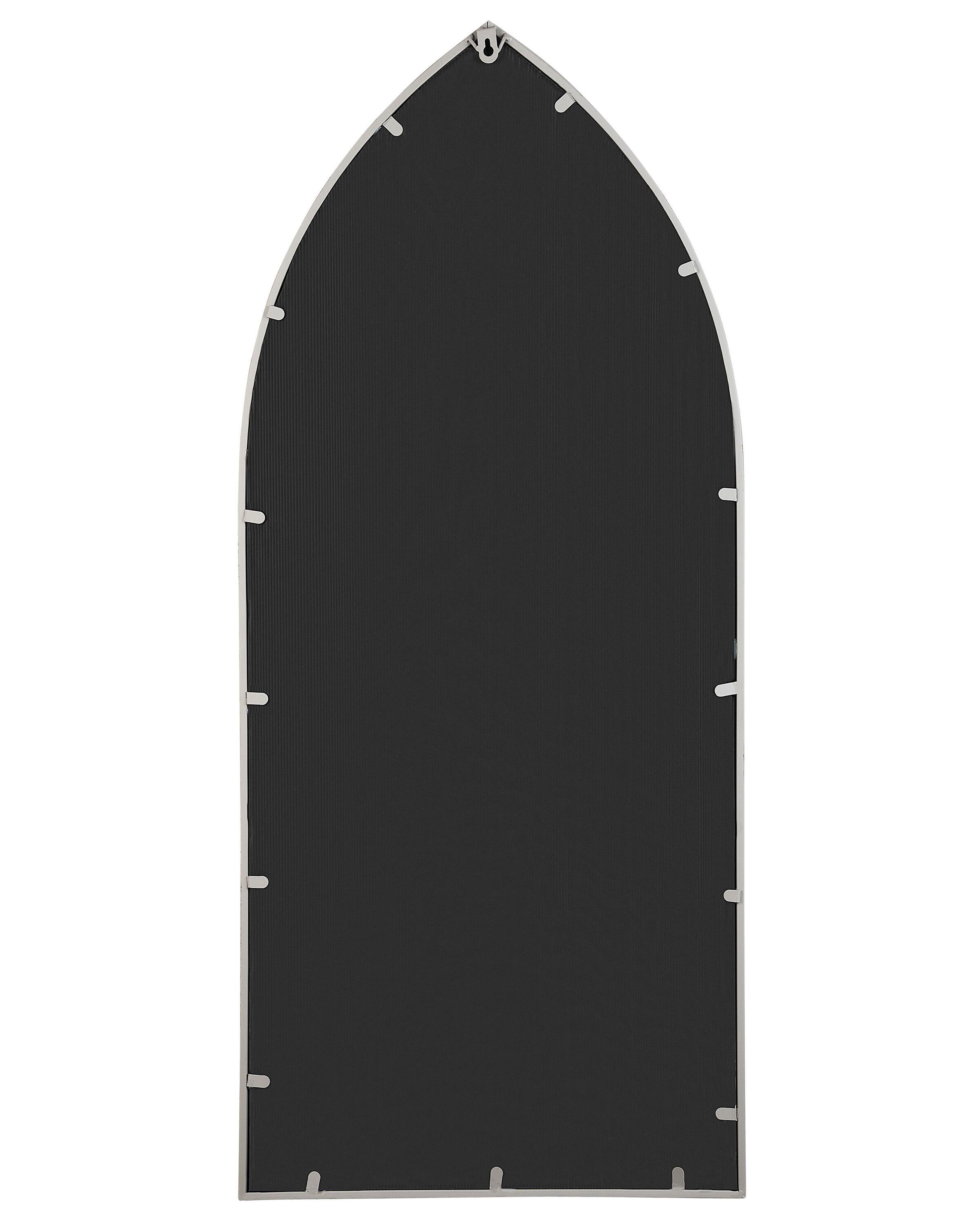 Wandspiegel CASSEL 50 cm 115 cm Metaal Lichtgrijs