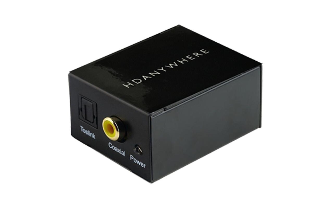 Konverter Audio DAC Digital zu Analog, Koax/Toslink – CinchDAC – Digital zu Analog Konverter