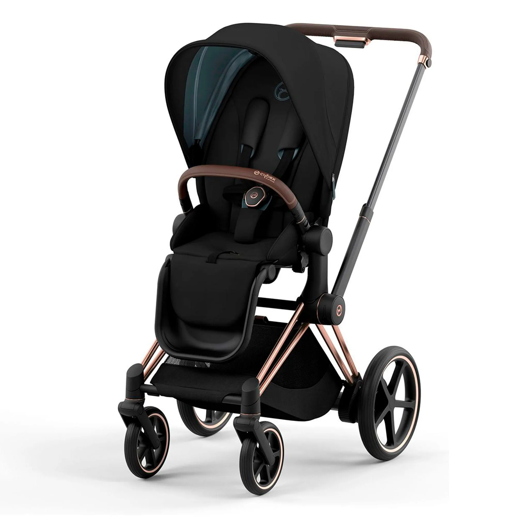 Cybex Poussette Priam - Rosegold Brun
